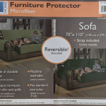 _Reversible Pet Protector For Sofa – Sage_Hunter Green